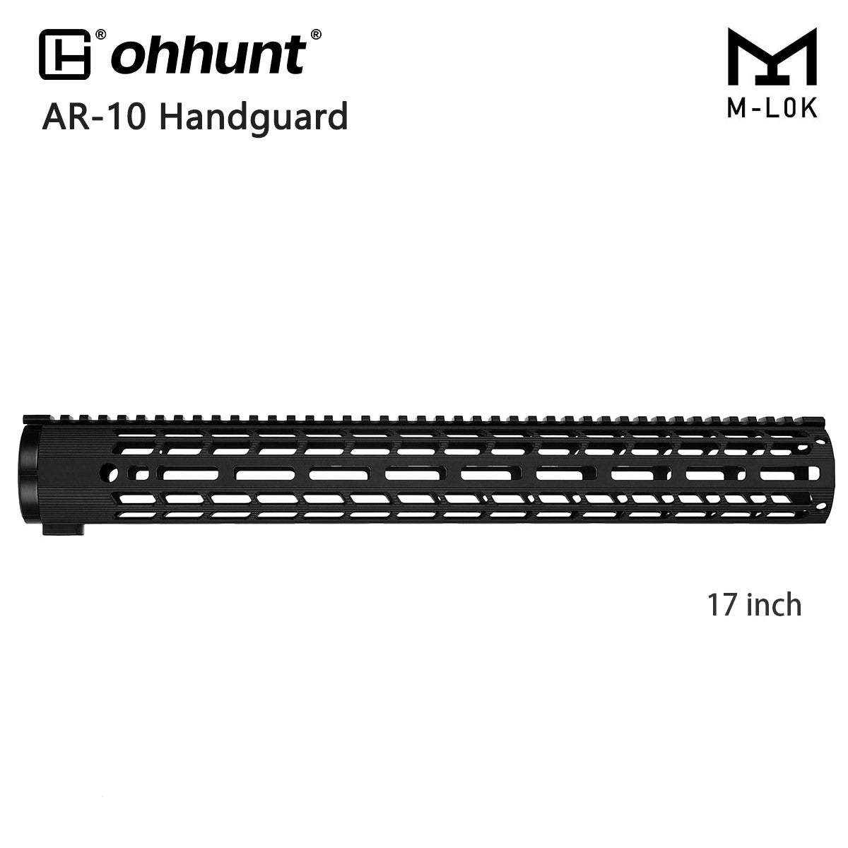 AR-15 フリーフロート M-Lok ハンドガード 7