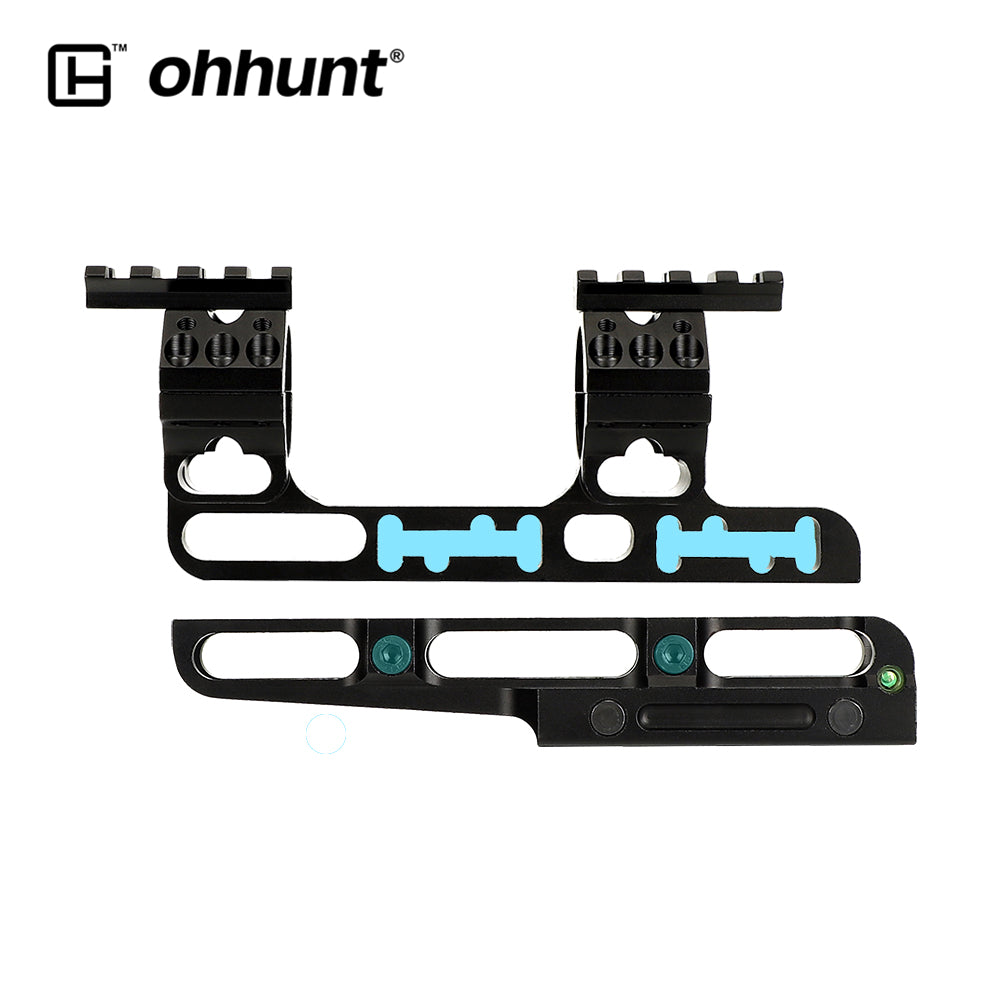 Adjustable picatinny rail - length of your choice - Adaptateur