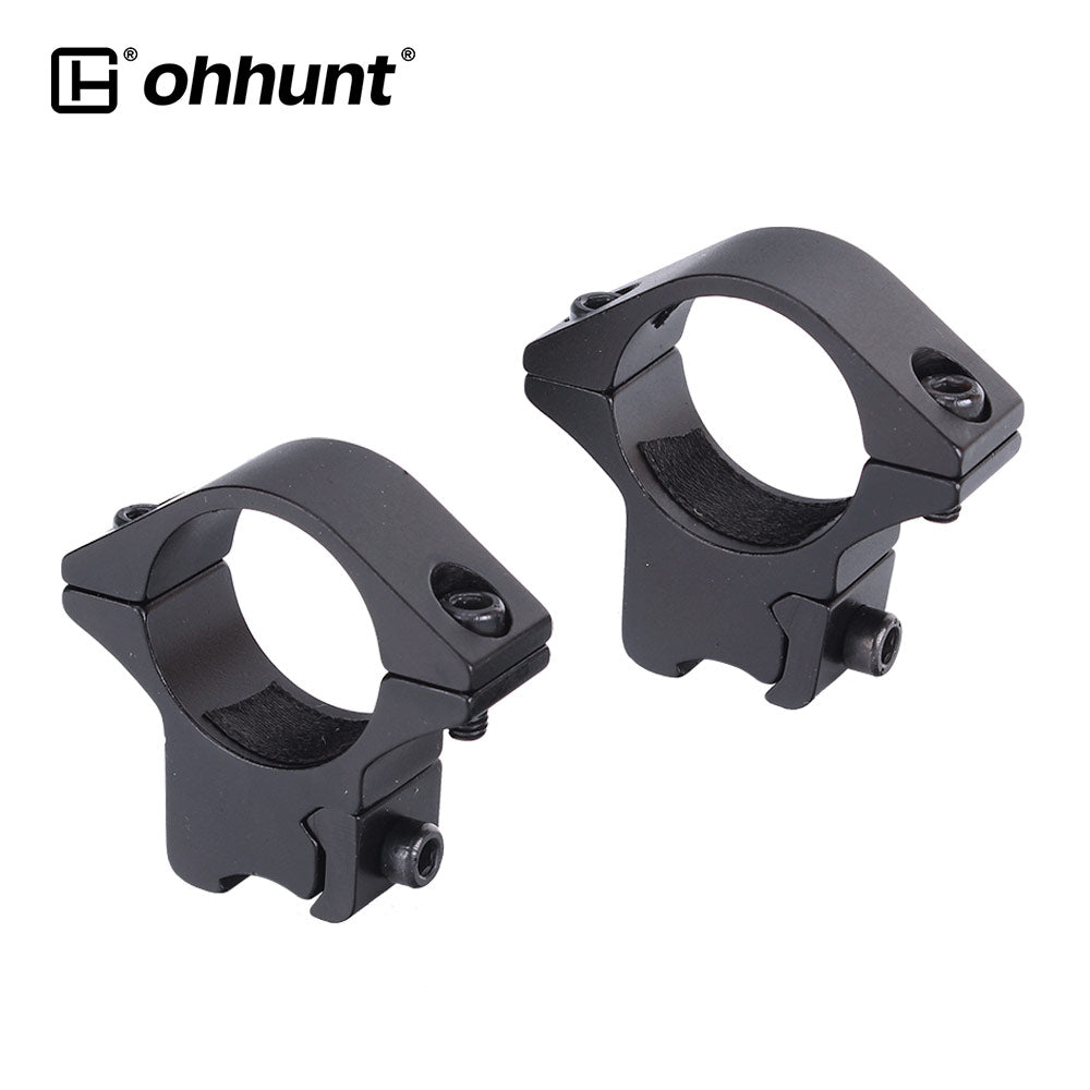 ohhunt 1インチ ライフルスコープリング 中型プロファイル 11mm ダブテールマウント .22/エアガン用