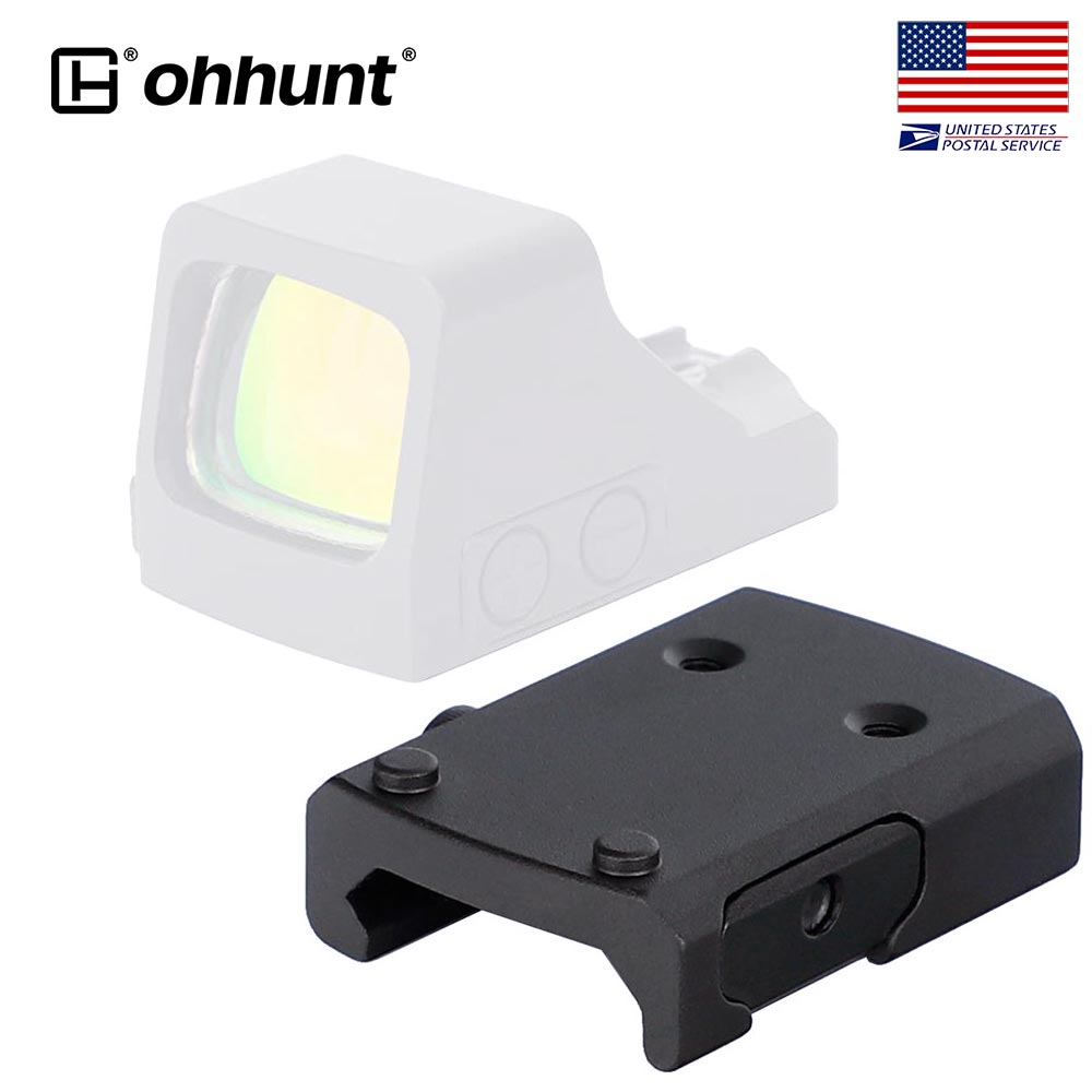 ohhunt® RMSc Picatinny Red Dot Mount Adapter Plate for Holosun 407K 50