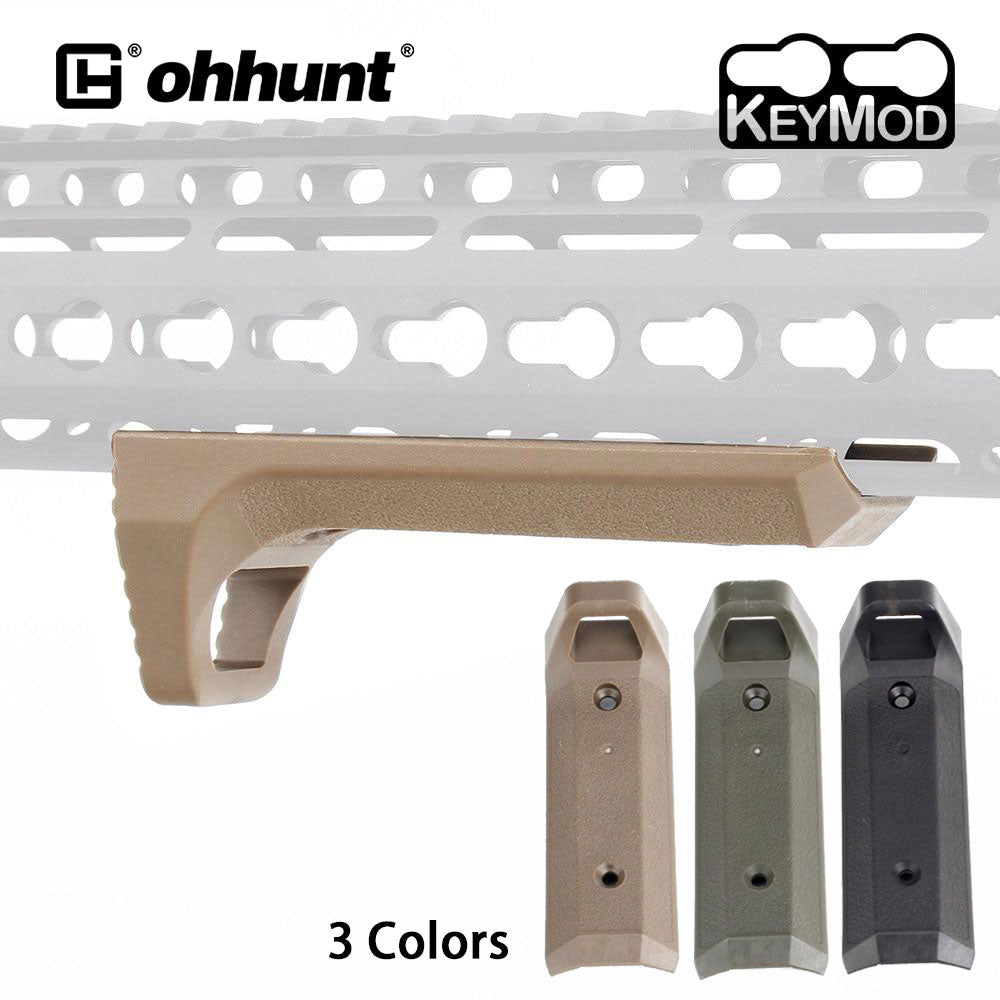 ohhunt KeyMod Handguard Barricade Hand Stop Panel Cover Rail Polymer B