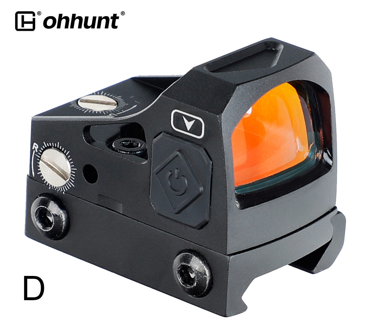 Ohhunt® 2 MOA Shake Awake Micro Red Dot Sight - D Model