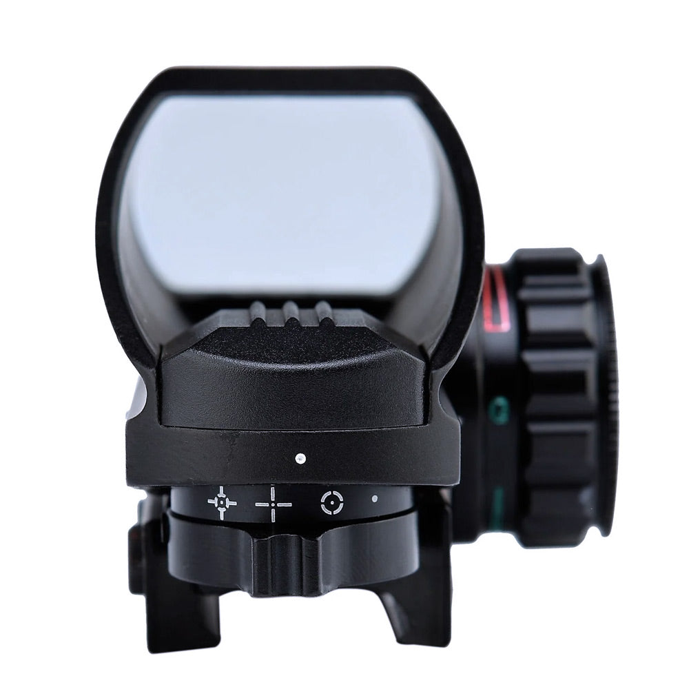 Reflex Red Dot Sight 1X22X33 com Multi-Retículo Vermelho/Verde