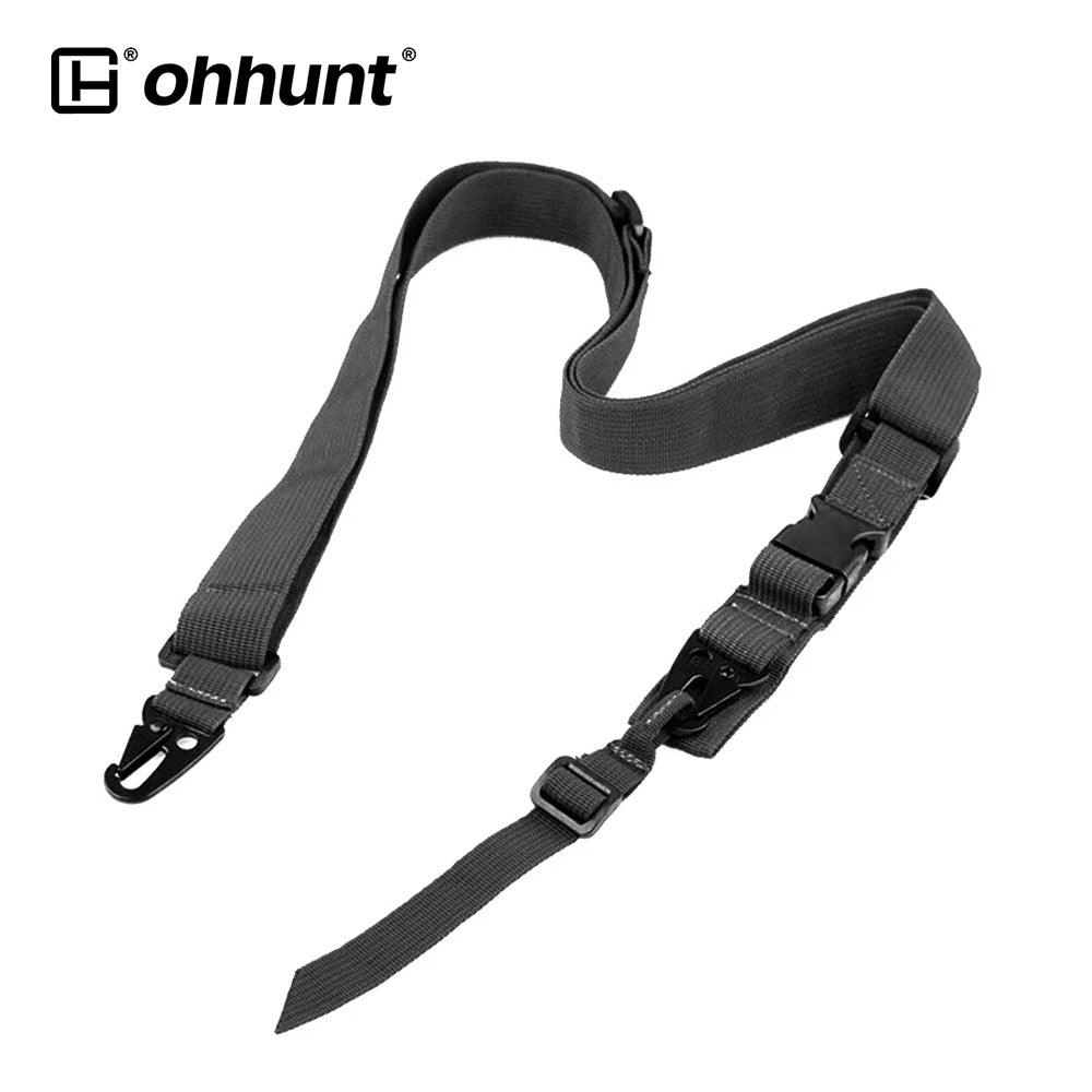 ohhunt® ajustável AR-15 alça de estilingue para rifle de 3 pontos, desmontagem rápida