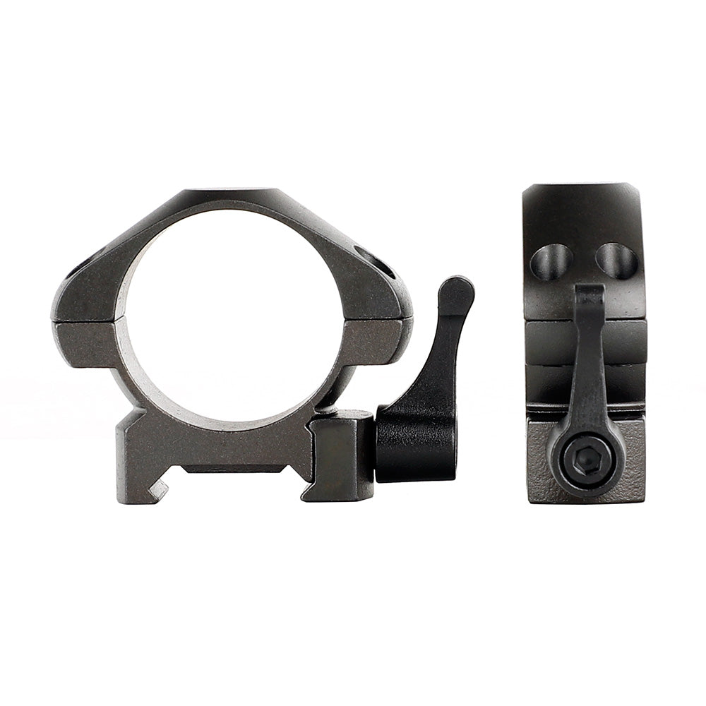 ohhunt® Steel Picatinny 30mm Scope Rings Quick Release - Low Profile