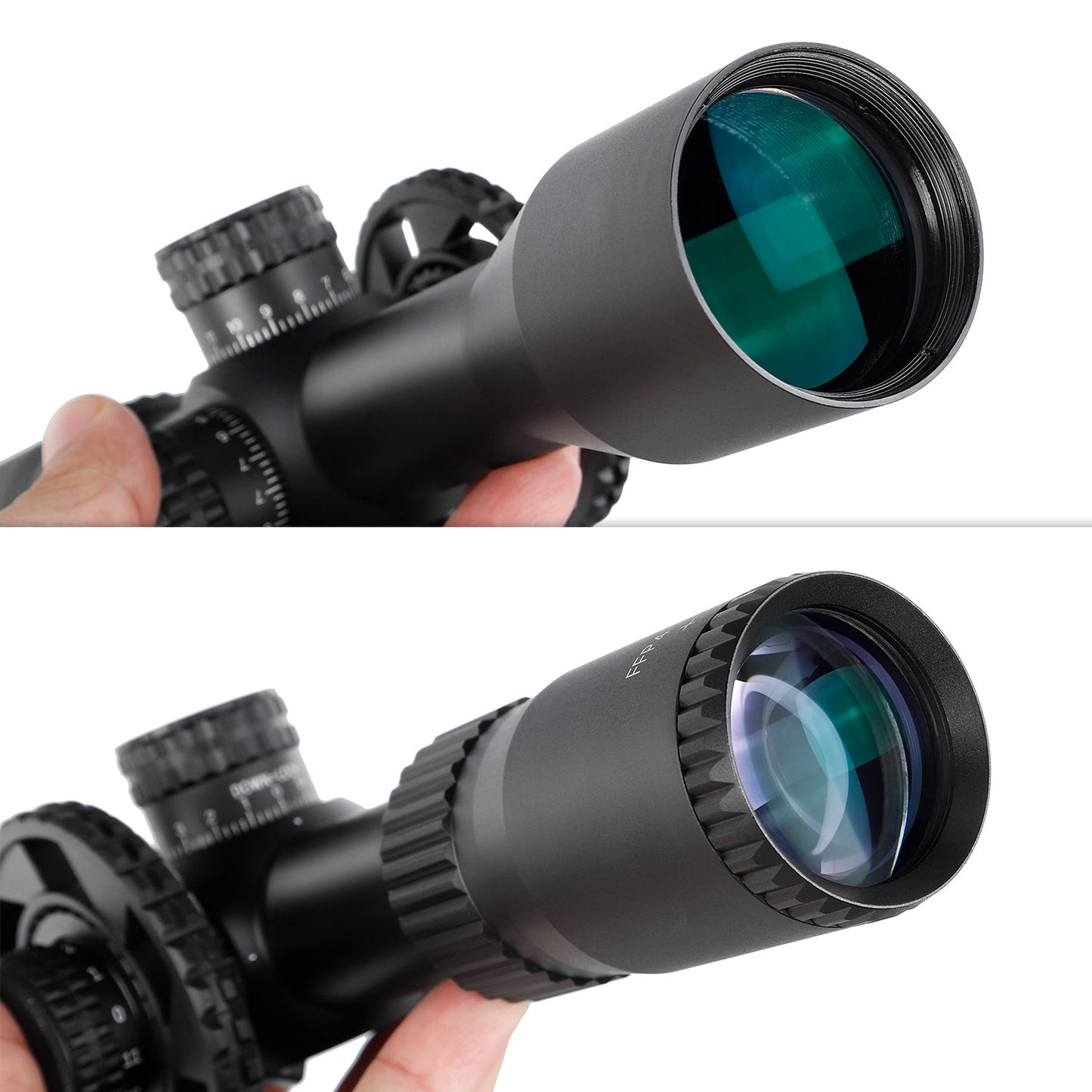 ohhunt® 4-14X40 SFIR FFP Rifle Scope Side Parallax 11 Level Red Illuminator