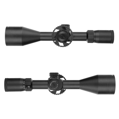 ohhunt 4.5-27X56 SFIR Rifle Scope com guarda-sol - retículo gravado em vidro