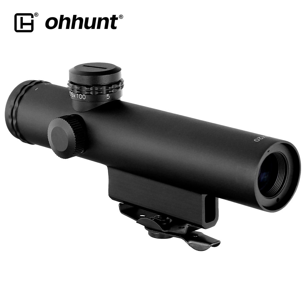 ohhunt®4x20CarryHandleOpticCompactRifleScopewithBDCTurret