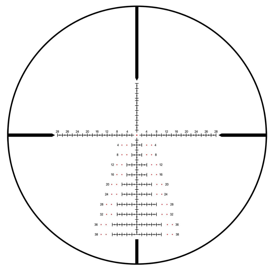 ohhunt® LR 5-25X50 SFIR FFP Long Range Rifle Scopes with Sunshade