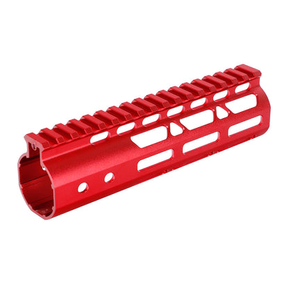 AR15 7" mlok Handguard Red Color