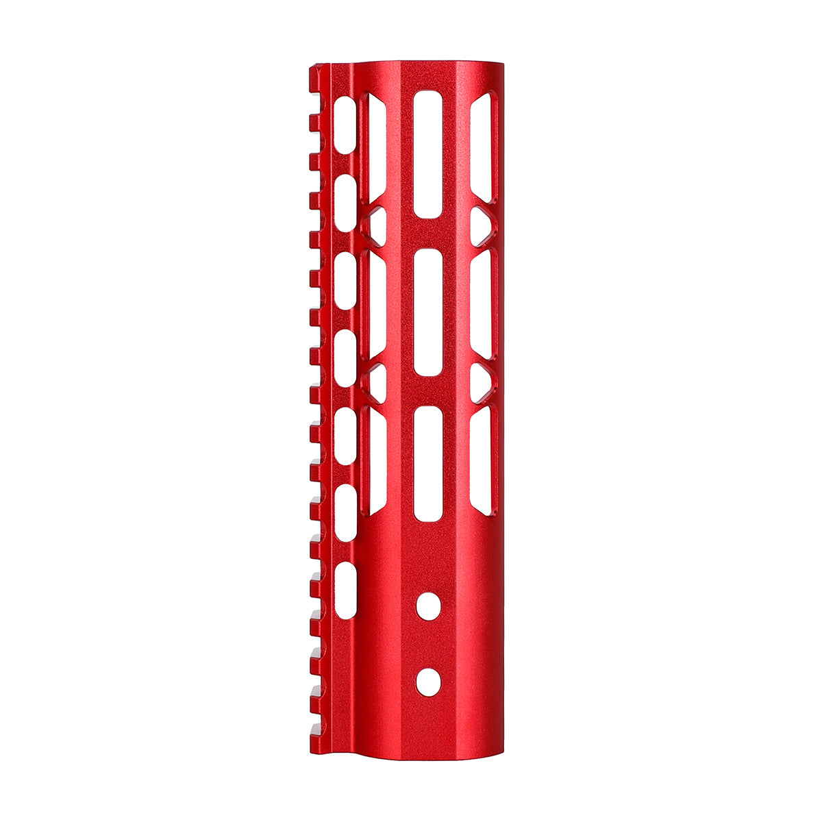 ohhunt AR15 Red Handguard M-lok with Steel Barrel Nut