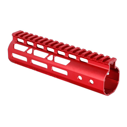 AR15 7" mlok Handguard Red Color