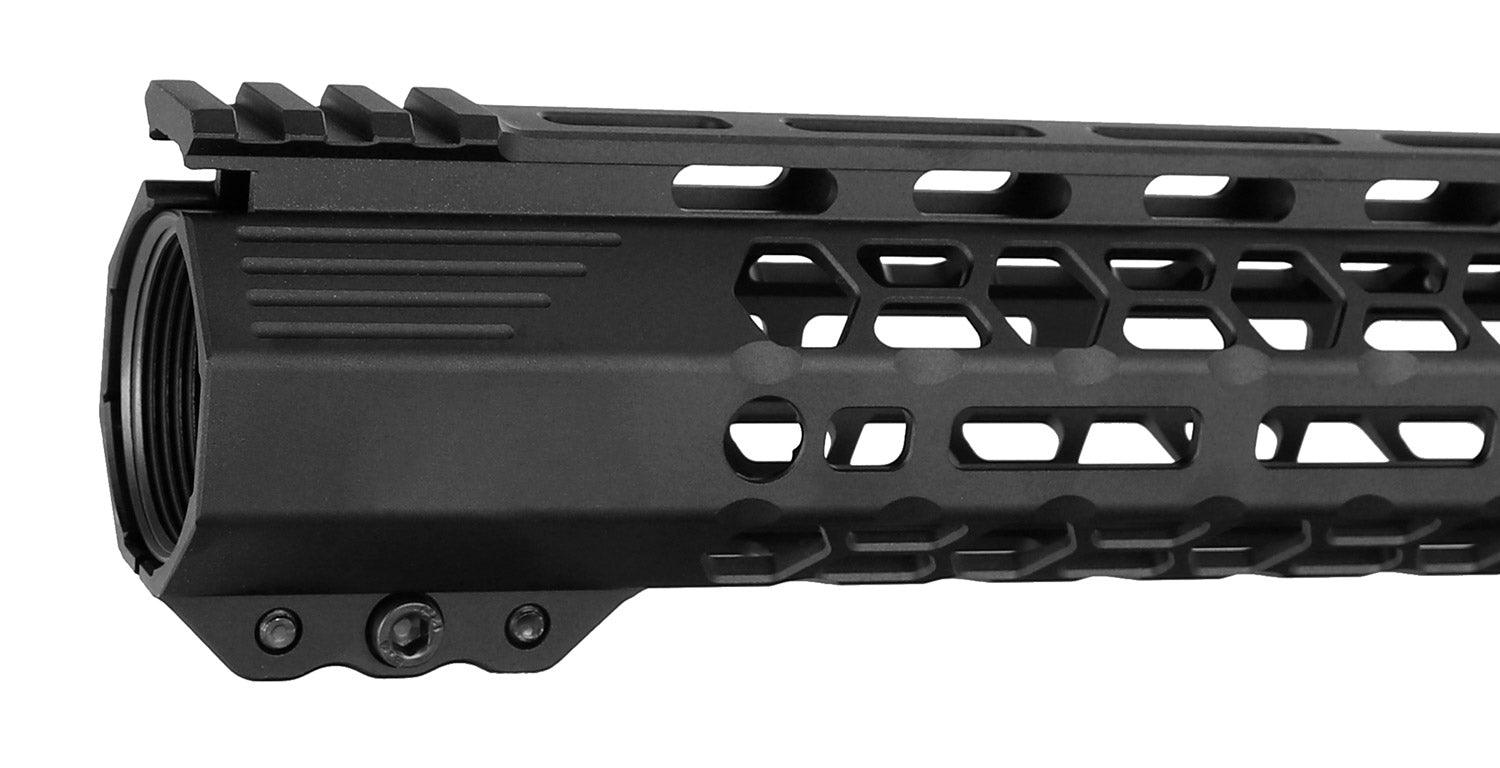 AR-10 LR308 M-lok Free-Float Handguard