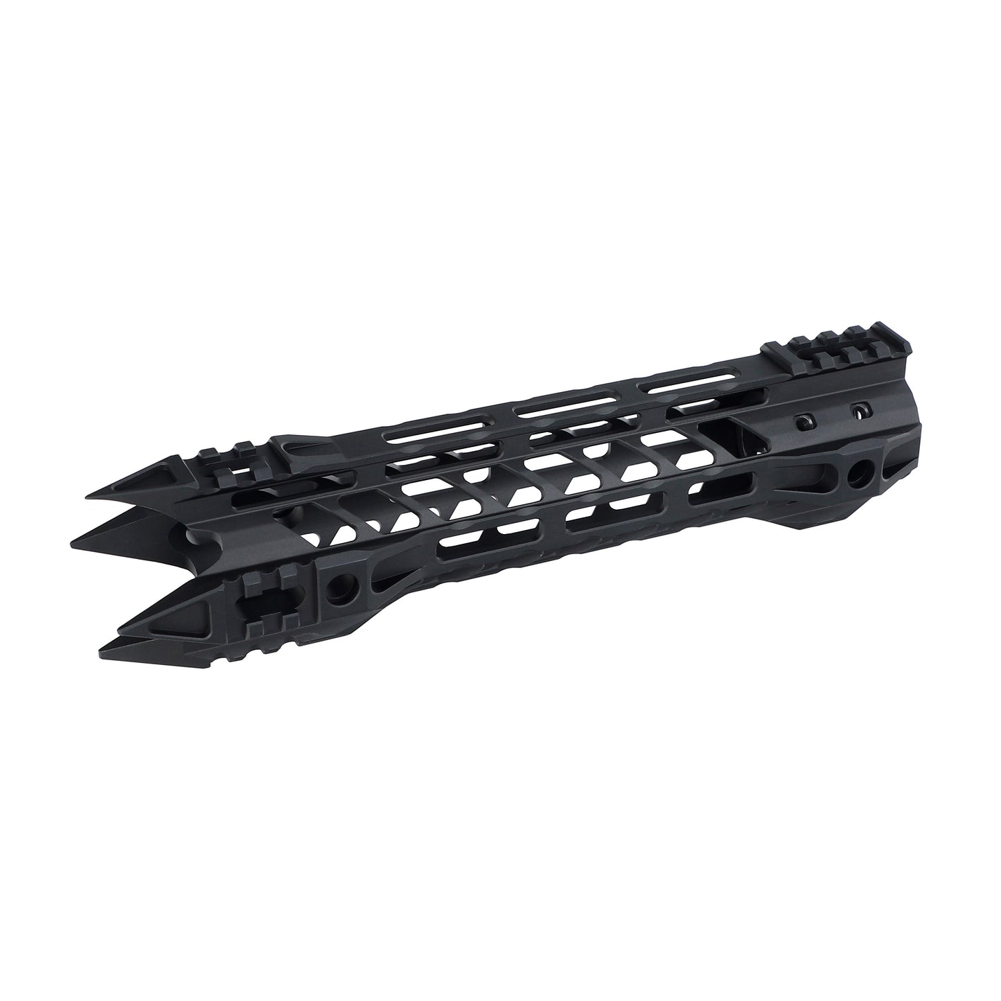 AR-15 Free Float Javelin M-LOK Handguard com porca de cano de aço 7" 9" 12" 15" Corrimão