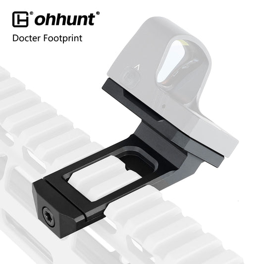 ohhunt® 45° geneigte Micro-Red-Dot-Halterung für RMR Footprint Optics Holosun 407C/507C/508T und Trijicon RMR/SRO