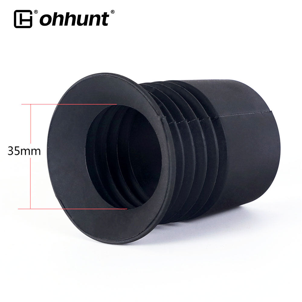 Rubber Rifle Scope Eyeshade Flexible Eye Cup fit 40-42 mm Eyepiece