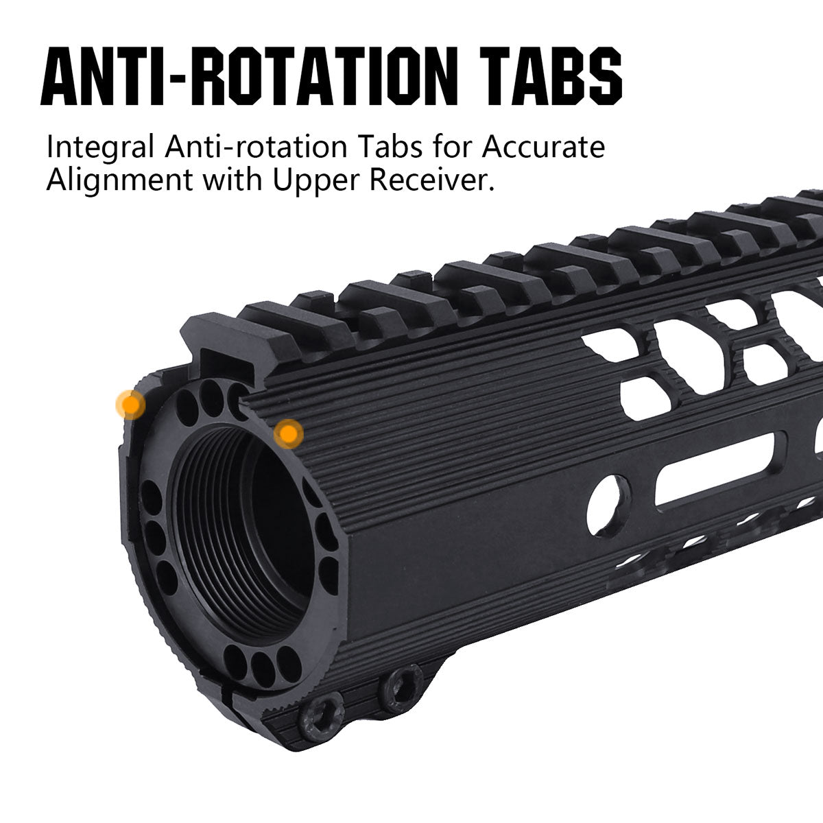 Integral Anti-rotation Tabs