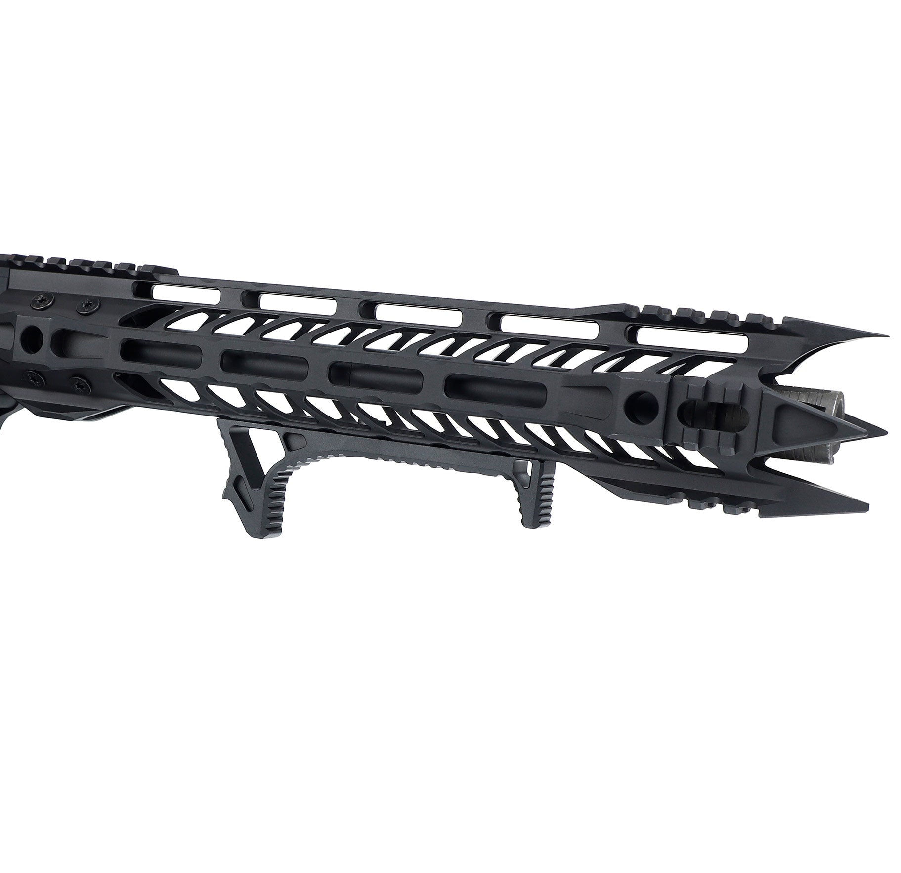 先行プレビュー！AR-15 Gen2 ジャベリン フリーフロート M-LOK ハンドガード スチールバレルナット付き 7