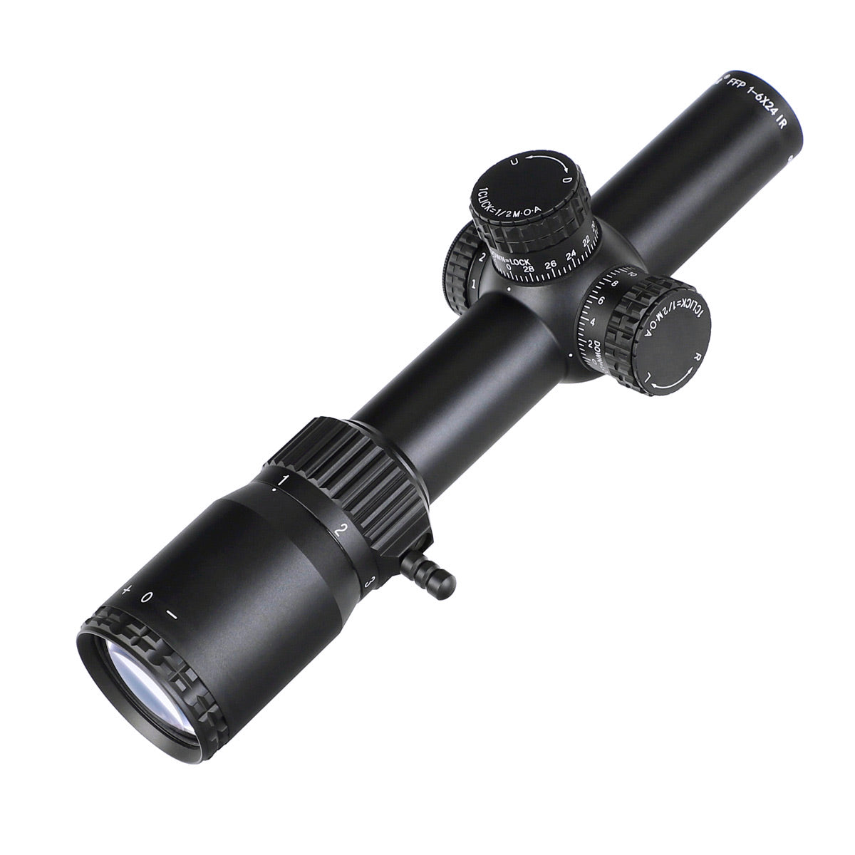 ohhunt® LR 1-6X24 FFP Rifle Scope Horseshoe Reticle 1-6x LPVO Optics