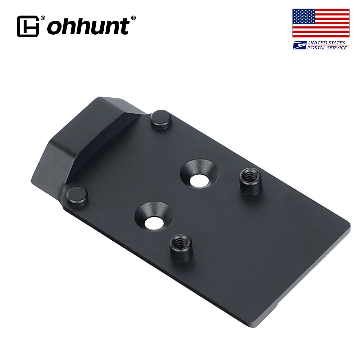 ohhunt Red Dot Adapter Plate Compatible with Trijicon RMR/SRO/Holosun 407C/507C/508C/508T and fit CZ P-10