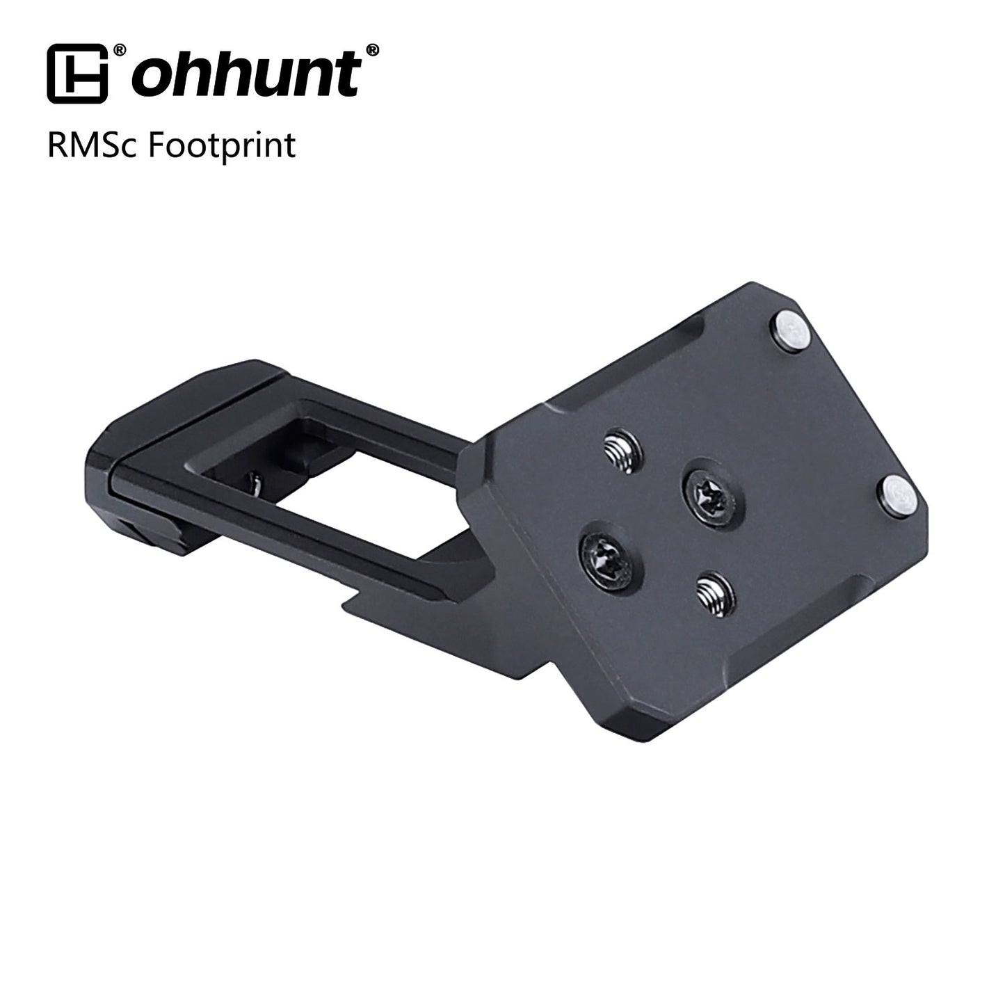 Canted Picatinny Red Dot Mount Plate