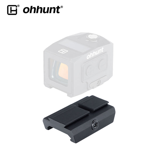 ohhunt® Red Dot Adapter Plate Picatinny Riser Mount Low Profile Compatible with Aimpoint ACRO Footprint / ohhunt FB O4