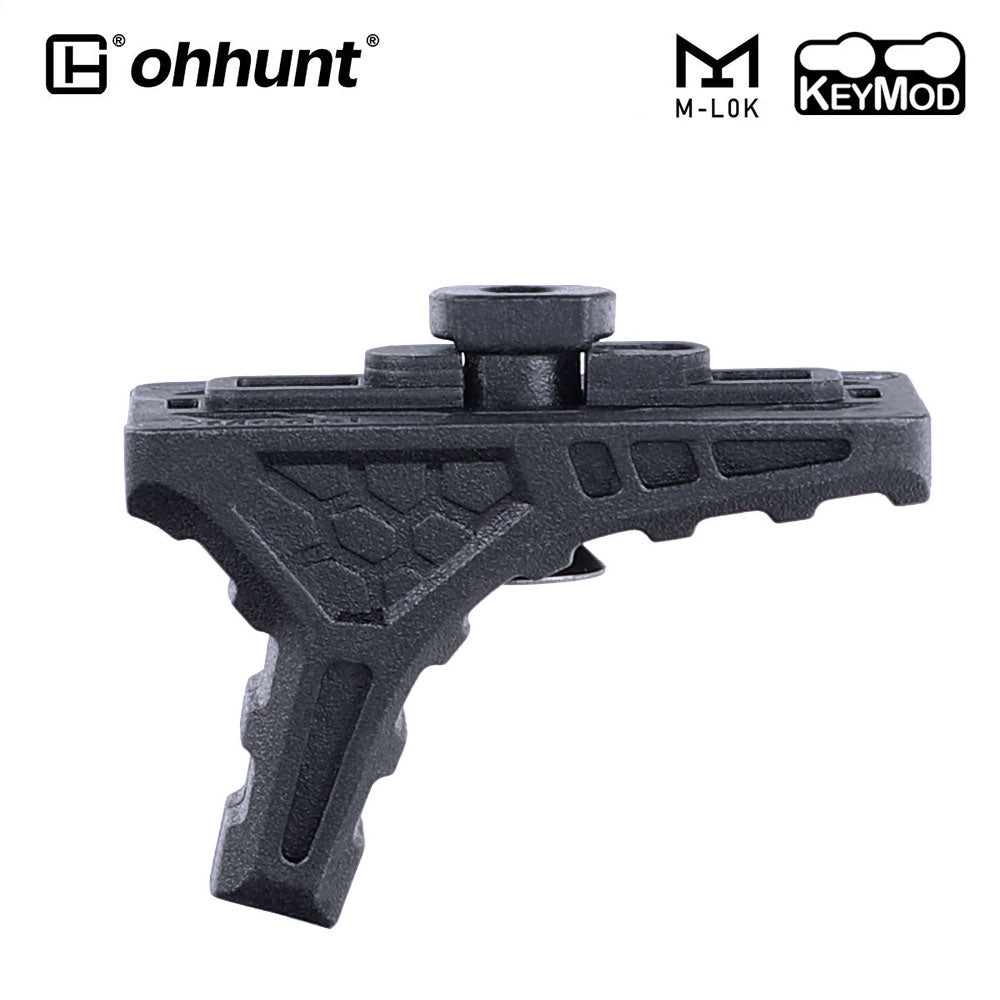 Polymer Mini Handstop for M-Lok & Keymod Python Pattern - 1.58“