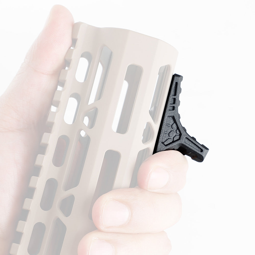 Polymer Mini Handstop for M-Lok & Keymod Python Pattern - 1.58“