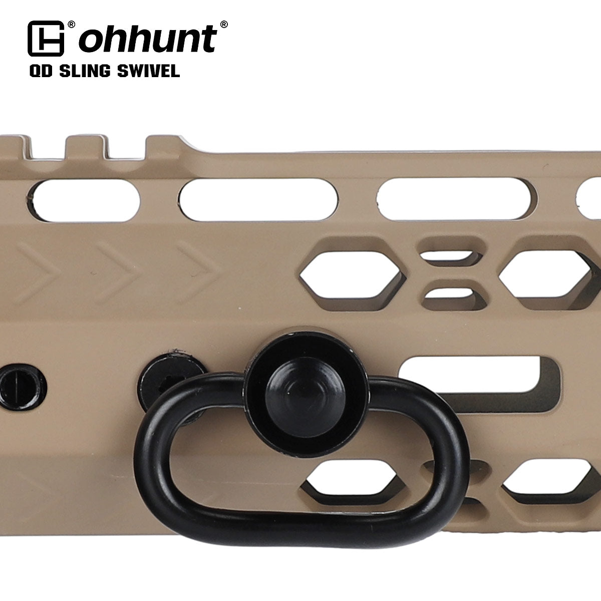 ohhunt Heavy Duty 1.25" Xoay nhanh QD Sling cho súng trường