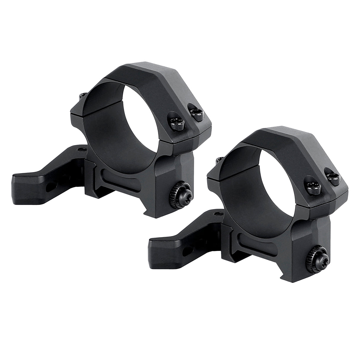 ohhunt® Pro Quick Release 30mm Scope Rings Picatinny Rail Mount 7075-T6 Aluminum - Low Profile