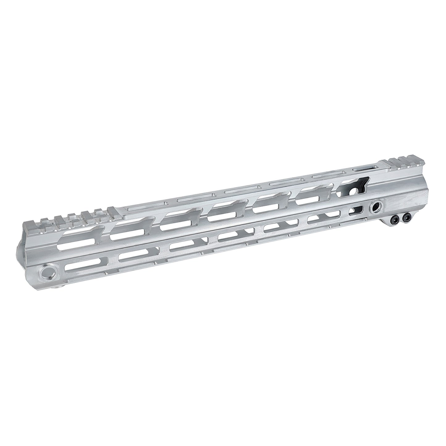 Unbranded Gen2 AR-15 Lightweight Free Float M-LOK Raw Handguard - 13.5 inch