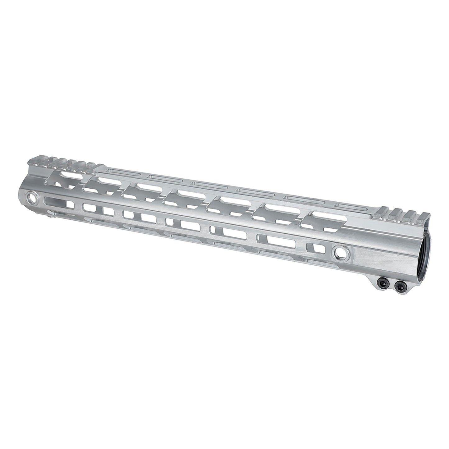 Unbranded Gen2 AR-15 Lightweight Free Float M-LOK Raw Handguard - 13.5 inch