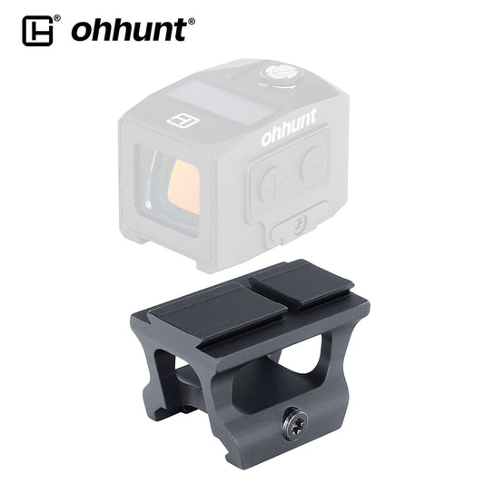 ohhunt® Red Dot Adapter Picatinny Riser Mount High profile Compatible with Aimpoint ACRO Footprint / ohhunt FB O4