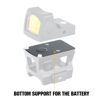 ohhunt® Red Dot Adapter Picatinny Riser Mount Compatible with RMR footprint