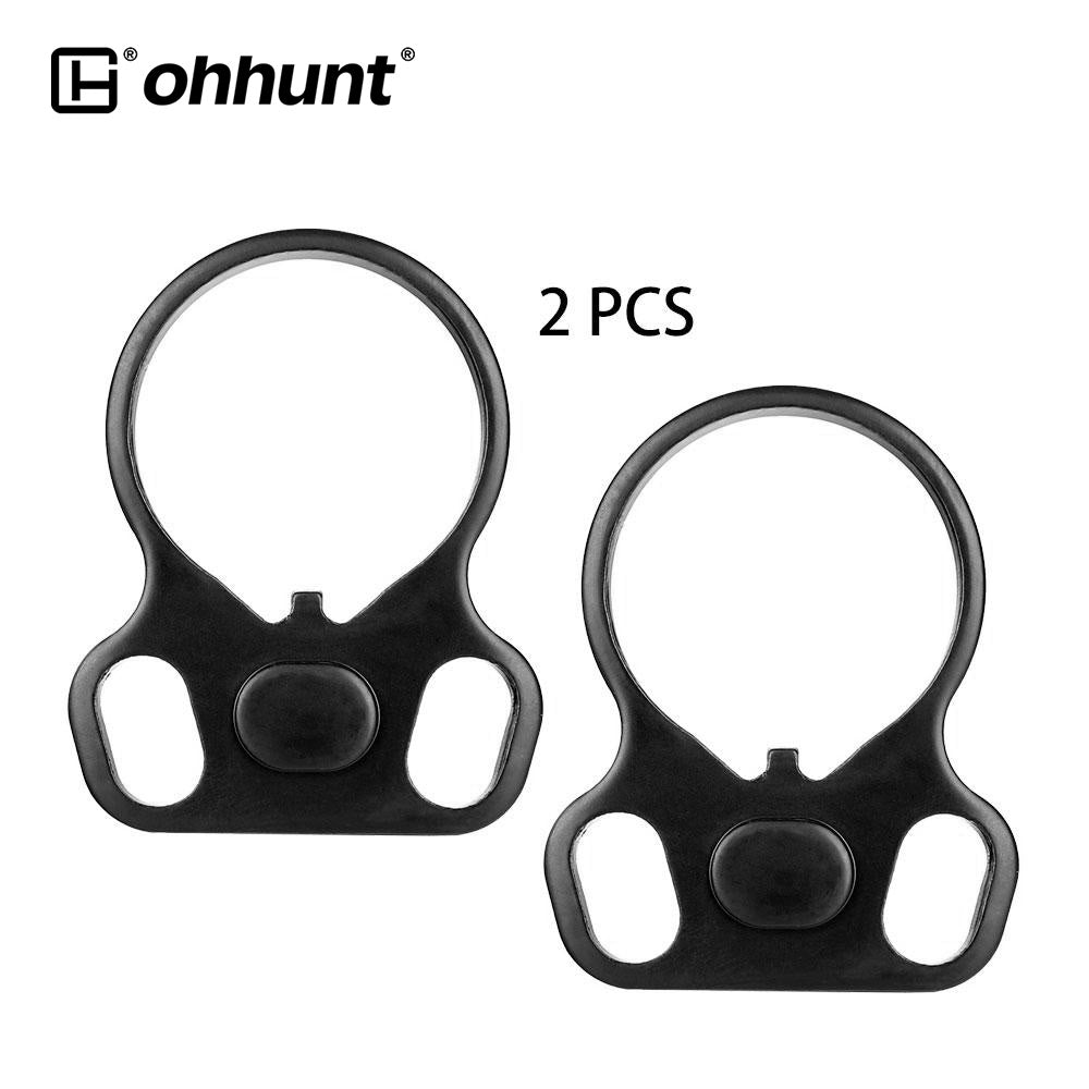 Ohhunt® AR-15/M16 Ambidextrous Sling Adapter End Plate 2 PCS Pack – ohhunt