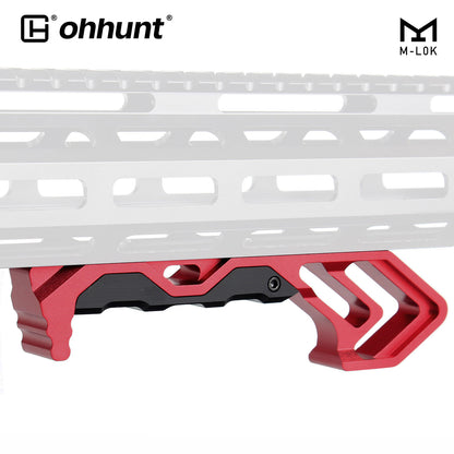 AR-15/AR-10 M-Lok Handstop Barricade Stop Aluminum - Red