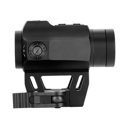 ohhunt 1X25 2 MOA Red Green Dot Sight W/Integral QD Riser Mount &amp; Low Profile Mount