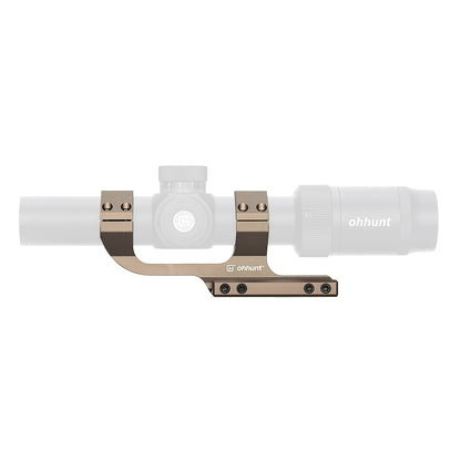 ohhunt High Profile 30mm Picatinny Cantilever Mounts with Reducer - Tan Color