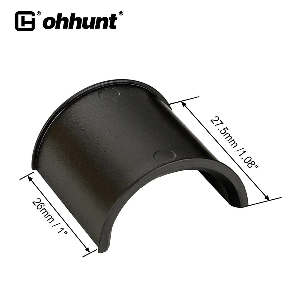 Polymer 30mm to 1 inch Scope Rings Reducer, 1 Rifle Scope Rings Adapt –  ohhunt