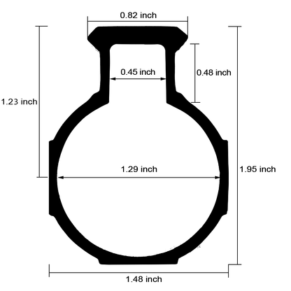 ohhunt® AR-15 4 inch Free Float Handguard for 9MM 5.56/.223 Pistols