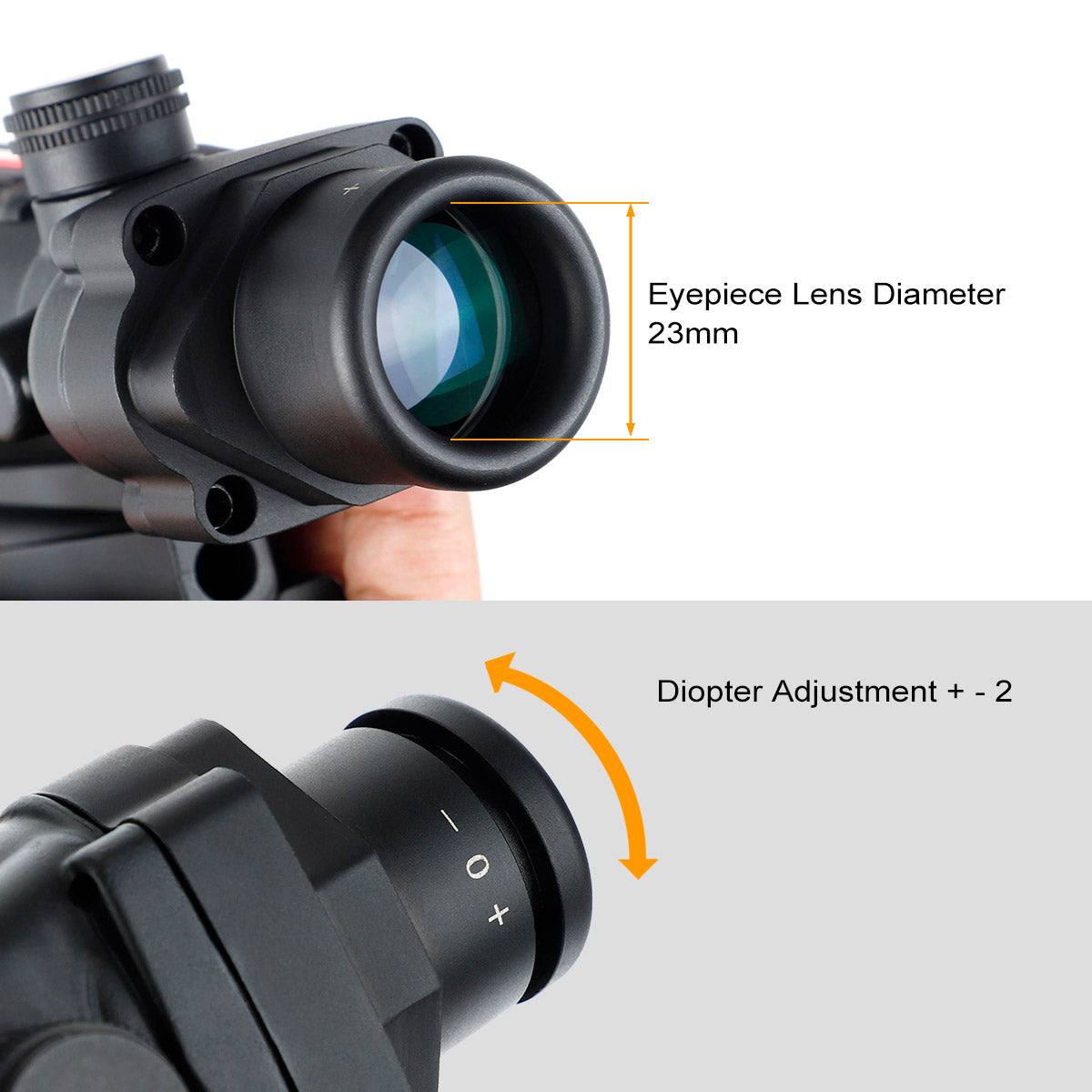 Real Fiber Optics Rifle Scopes | The Best ACOG Alternatives Scope