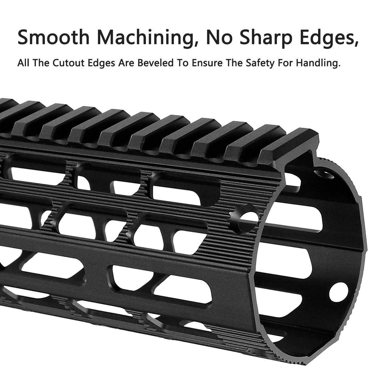 ohhunt® AR10 LR-308 Handguard M-lok Lightweight with Barrel Nut - 17 inch