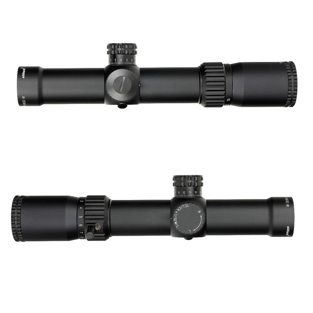 ohhunt LR 2.4-15X32 Compact Rifle Scope 35mm Tube Tactical Optics